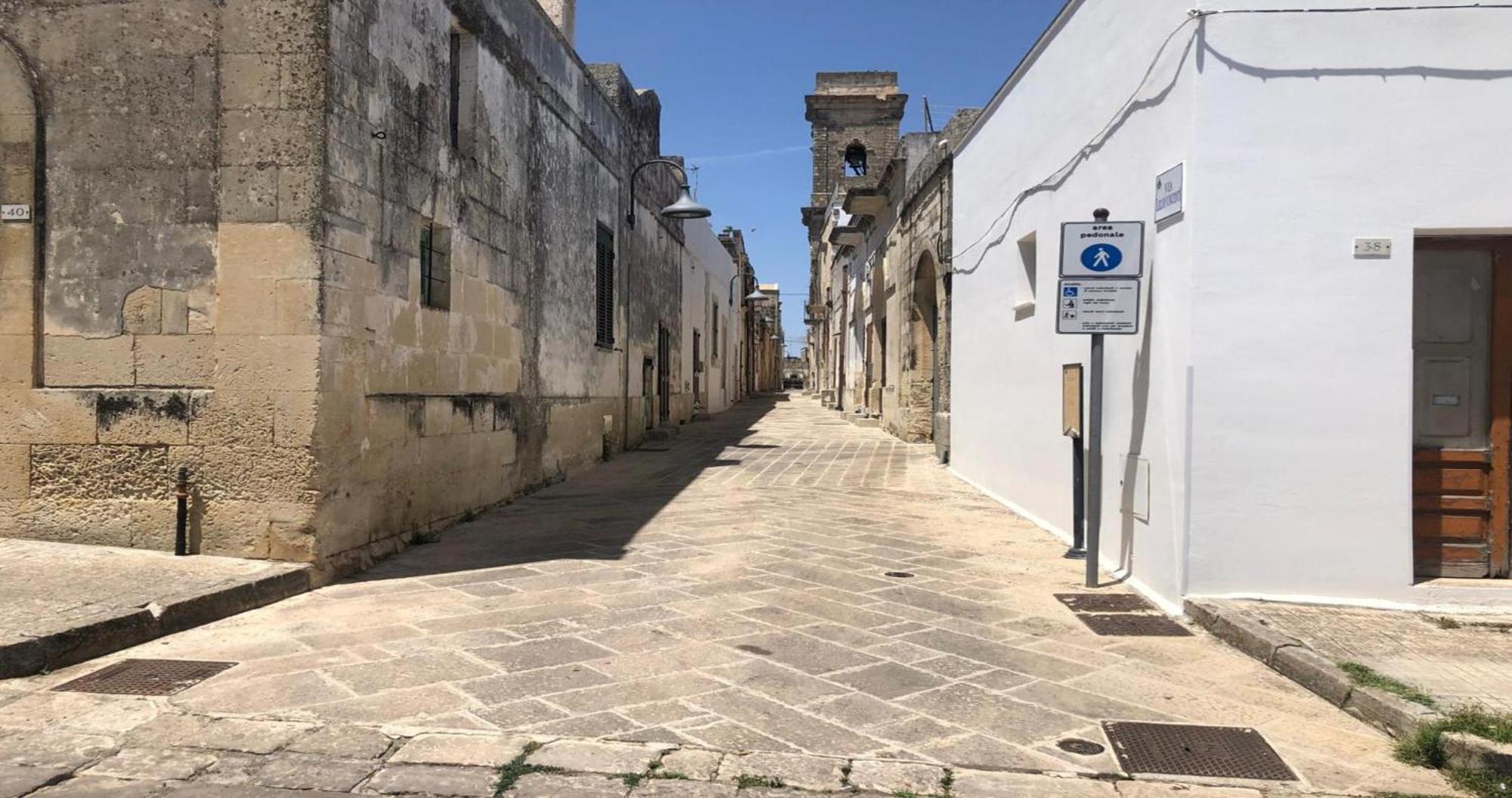 Odegos Monolocali Vico Sant'Antonio Villa Carpignano Salentino Exterior foto